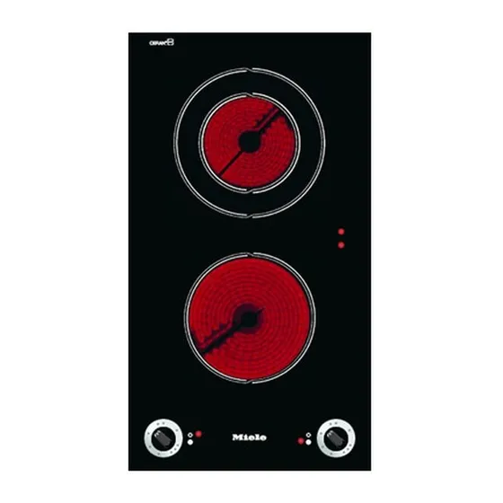 Ремонт варочных панелей  Miele KM 400 в Казани